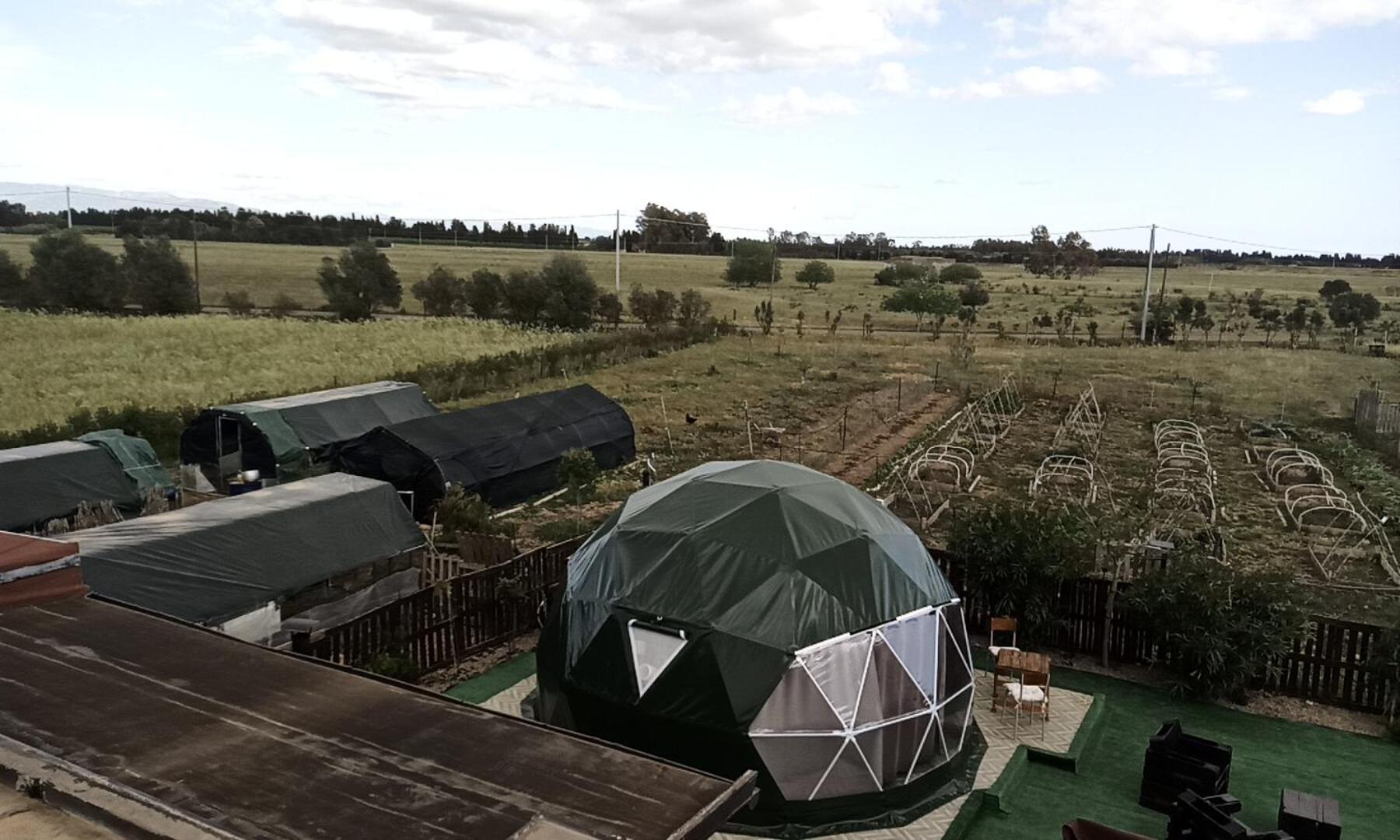 Podere Kiri Dome Experience Decimomannu Exterior photo